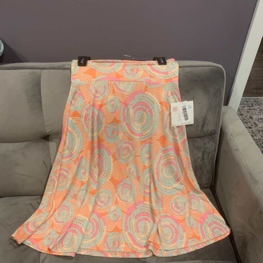 LulaRoe Multicolor Skirt, Size small